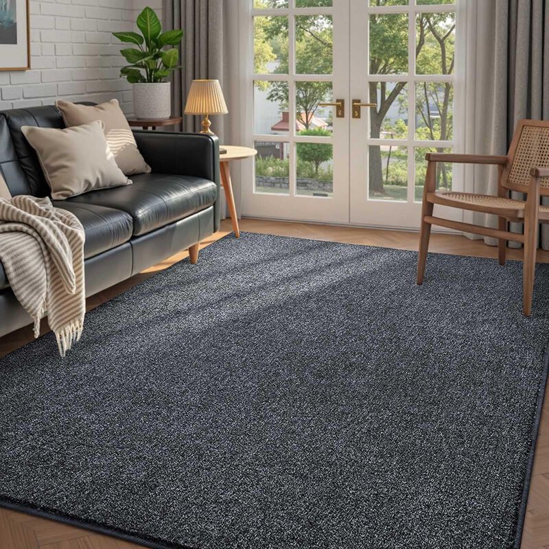Alfombra De &Aacute;rea Finr&egrave;c Home 183 &times; 122 cm Gris ... image number null