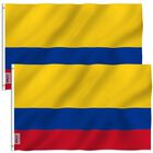 Bandera Anley Colombia, Poli&eacute;ster, 90 X 150 Cm, Paquete De 2
