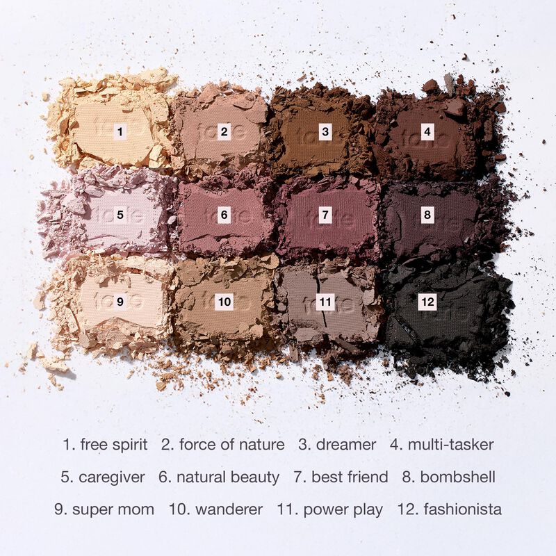 Paleta De Sombras Tarte Tartelette Matte De Ton... image number null