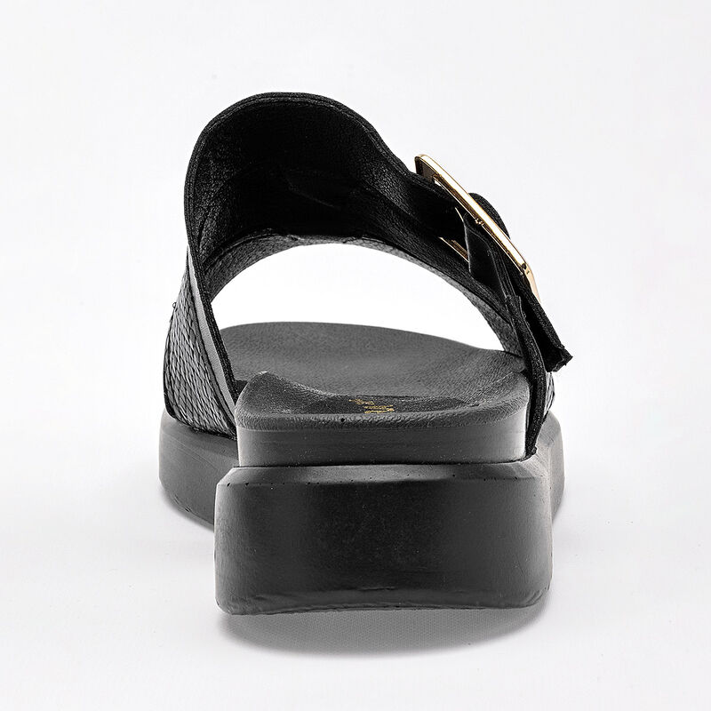 Moramora sandalia piso para mujer negro cod 140... image number null