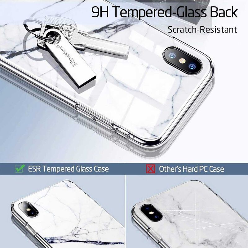 Funda &nbsp;esr Mimic Para Iphone X Y Xs Cristal Mar... image number null