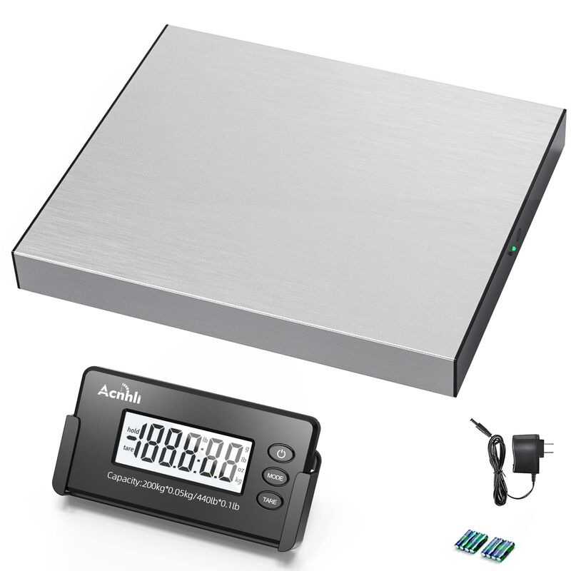 Balanza Digital Acnhli 200 kg Acero Inoxidable image number null