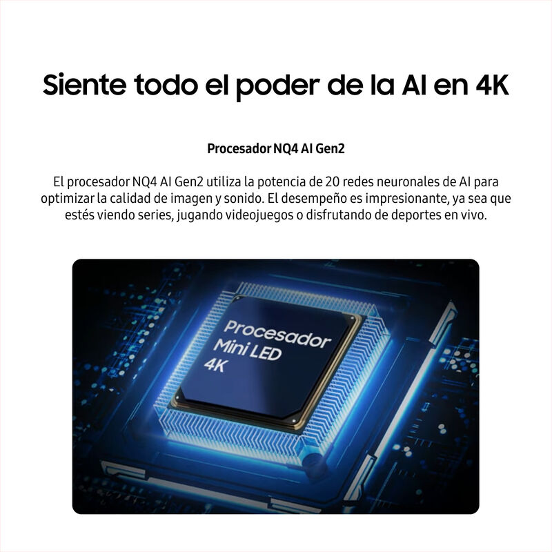 Pantalla Samsung 55" Neo Qled Qn70h 4k Smart Tv... image number null