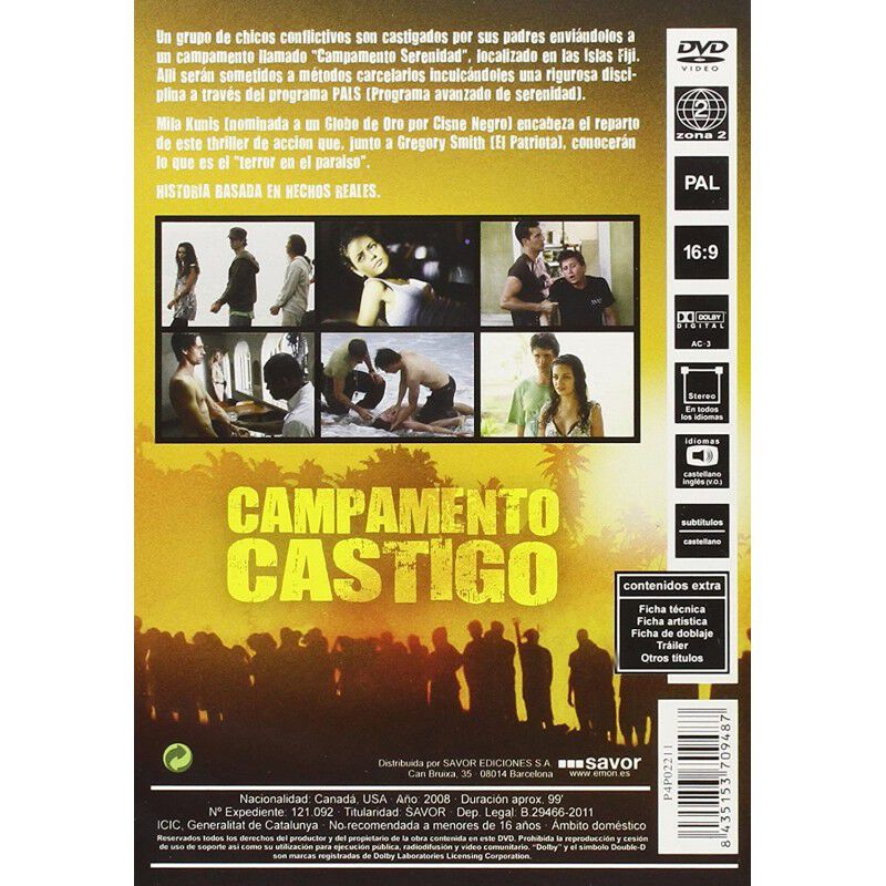 Campamento Castigo (dvd) image number null