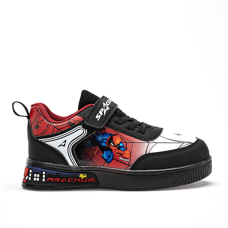 Space Boys tenis para ni&ntilde;o  negro rojo blanco c... image number null