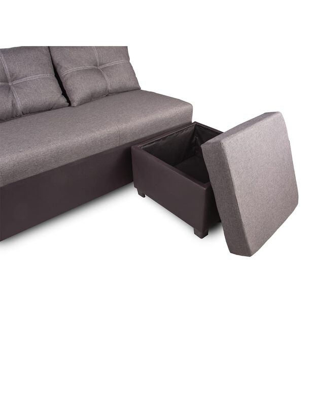 Sala Modular Esquinera Isabela con Baúl incluid... image number null