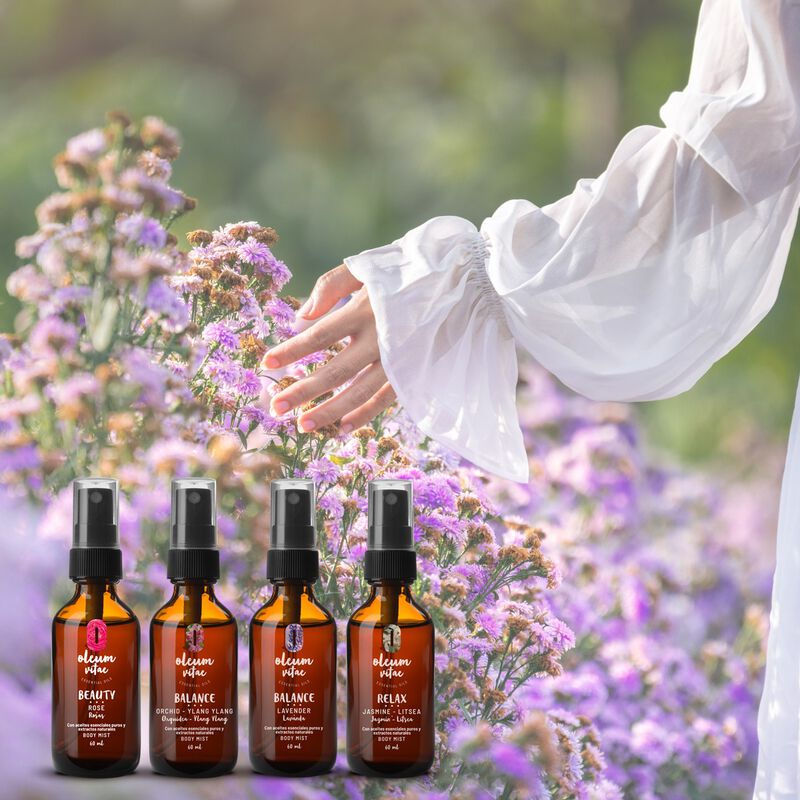 Oleum Vitae Kit Fragancias Corporales Florales. image number null