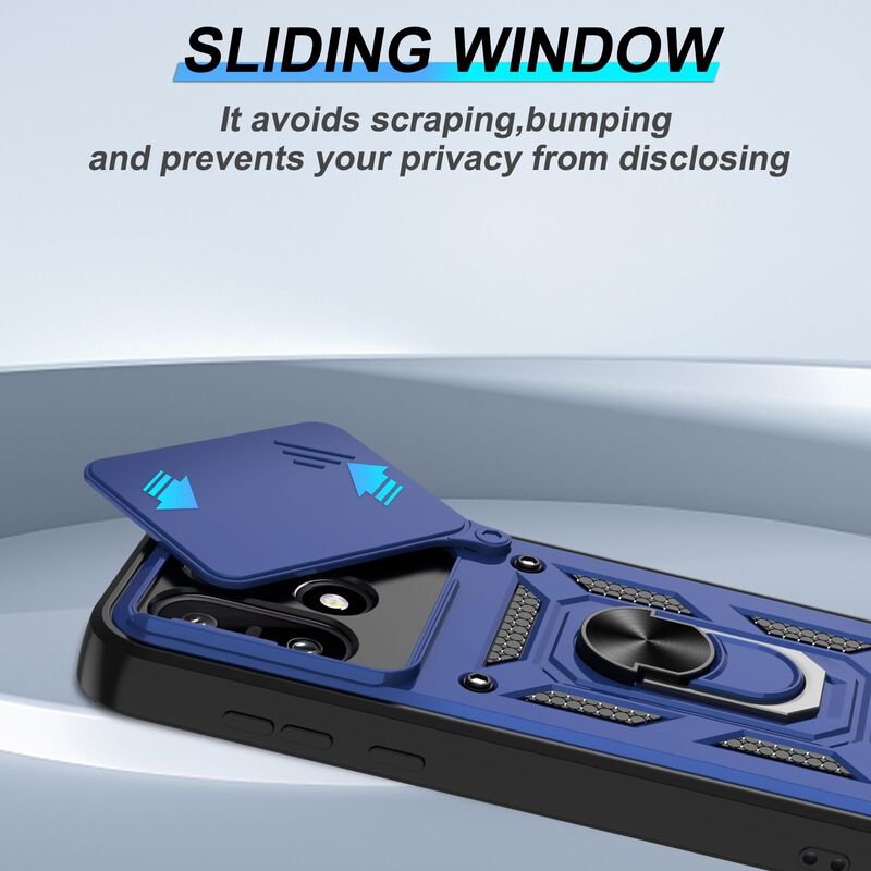 Funda ATUMP para OnePlus 15 Azul con Soporte In... image number null