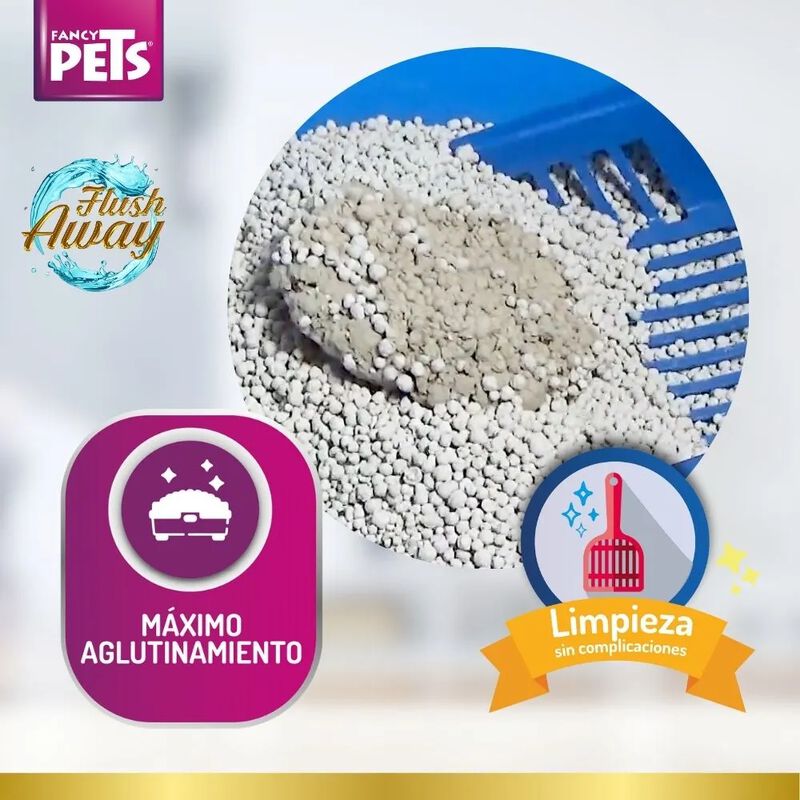 Fancy Pets. Arena Para Gato Especial Soluble En... image number null