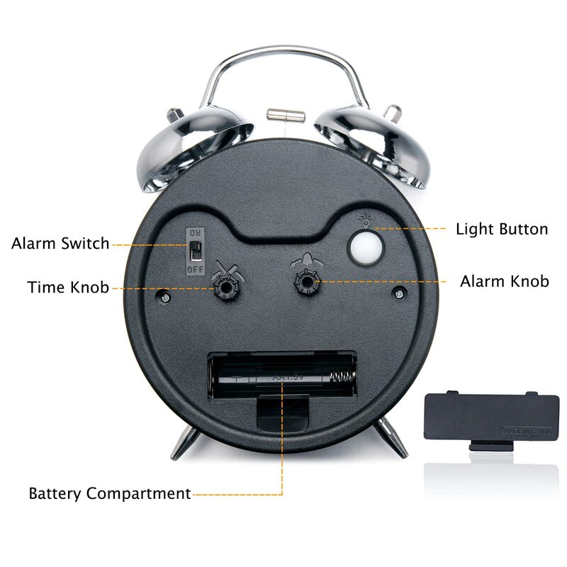 Despertador Peakeep Loud Para Personas Que Duer... image number null