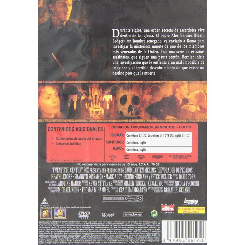 Devorador De Pecados [dvd] image number null