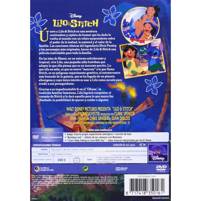 Lilo y Stitch [DVD] image number null