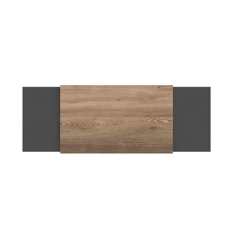 Cabecero Nayea Plata Oscuro Y Miel Graduable Vi... image number null