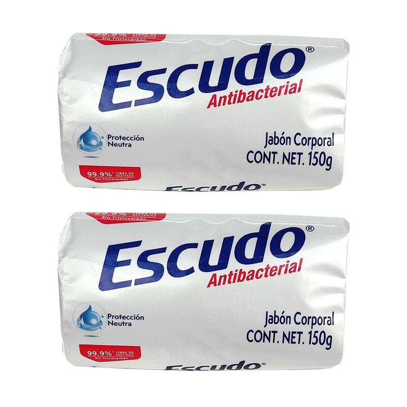 Jabon Escudo Neutro Dos Pzs De 150 Gr C/u - 2 P... image number null