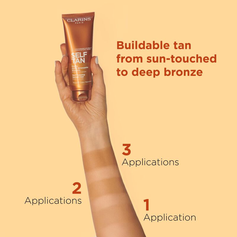 Gel Autobronceador Con Color Clarins Natural 12... image number null