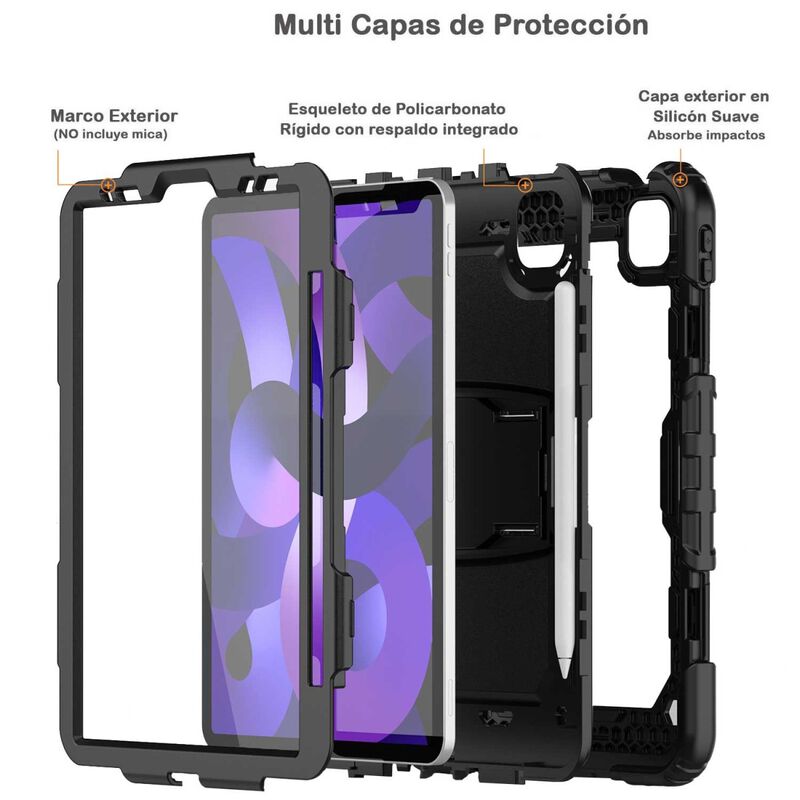 Funda Tekku Standc Uso Rudo Para Ipad Air 5 Air... image number null
