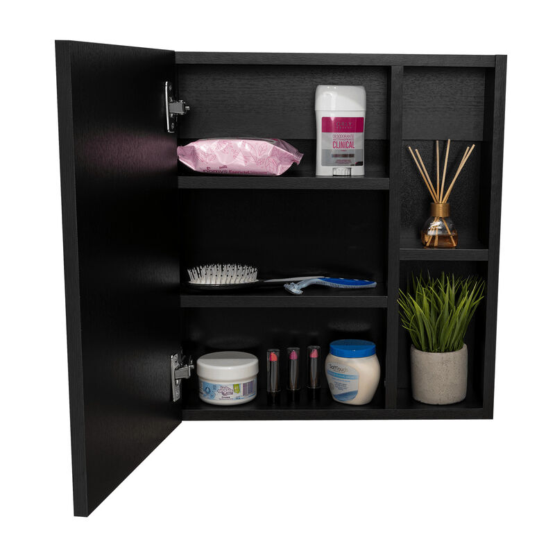 Gabinete De Ba&ntilde;o Labell Wengue Virtual Muebles image number null