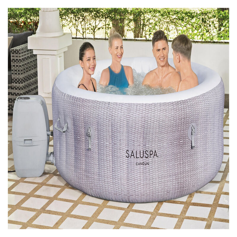 Spa Inflable Para 4 Personas Tina De Hidromasaj... image number null