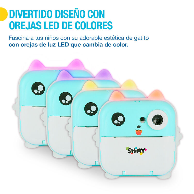 Cámara de Fotos para Niños Impresión Instantáne... image number null