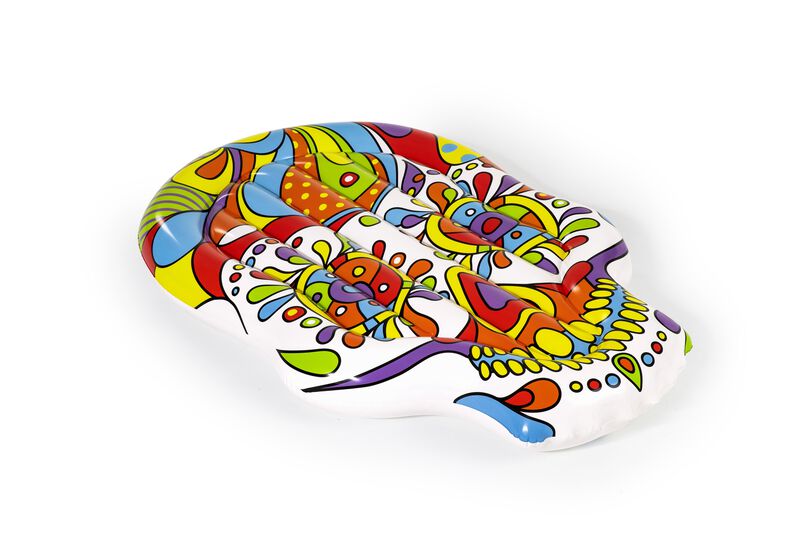Cama inflable adulto calavera 1 mod 1.93m x 1.4... image number null