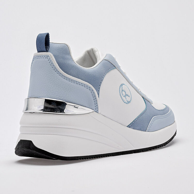 Been Class tenis para mujer blanco azul cod 140... image number null