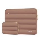 Funda Para Laptop Mosiso 16" De Poli&eacute;ster Acolchada Mocha