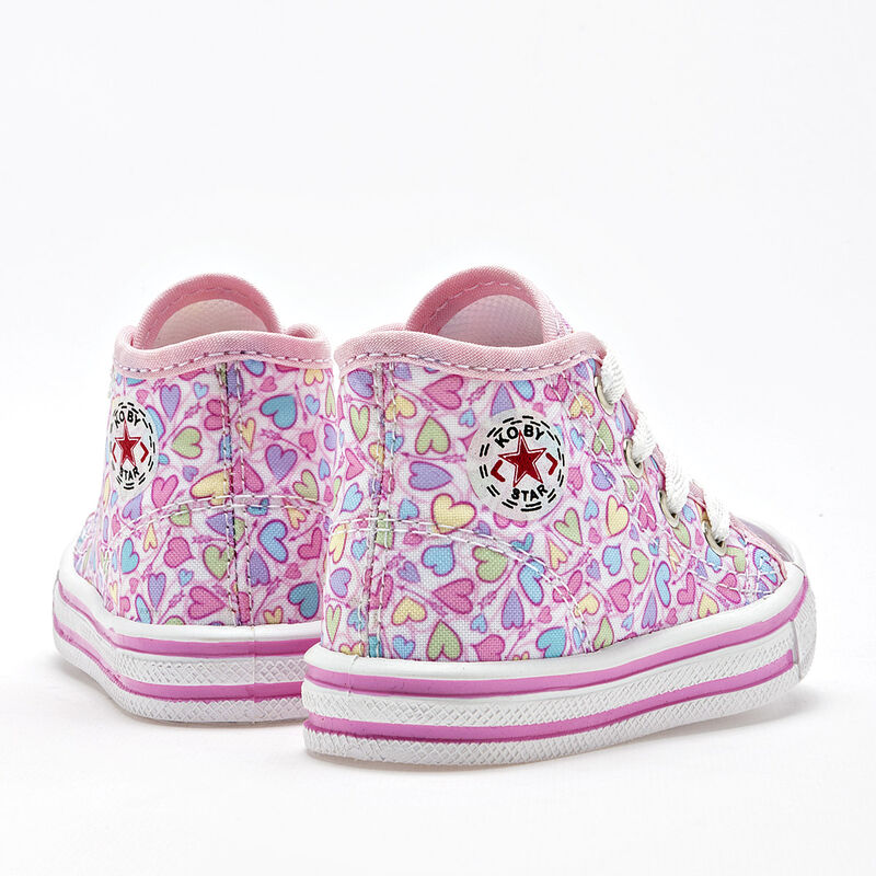 Koby Star Tenis para bebé niña blanco multicolo... image number null