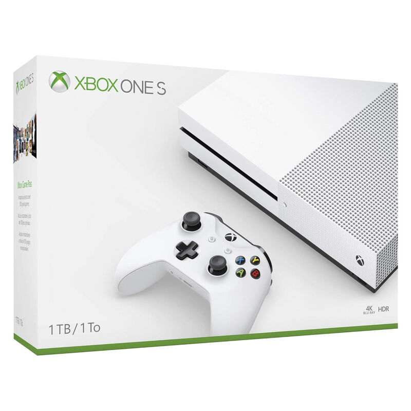 Xbox One S 1TB Blanco image number null