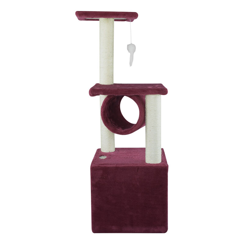 Fancy Pets Mueble/rascador  Para Gato Con Tunel... image number null