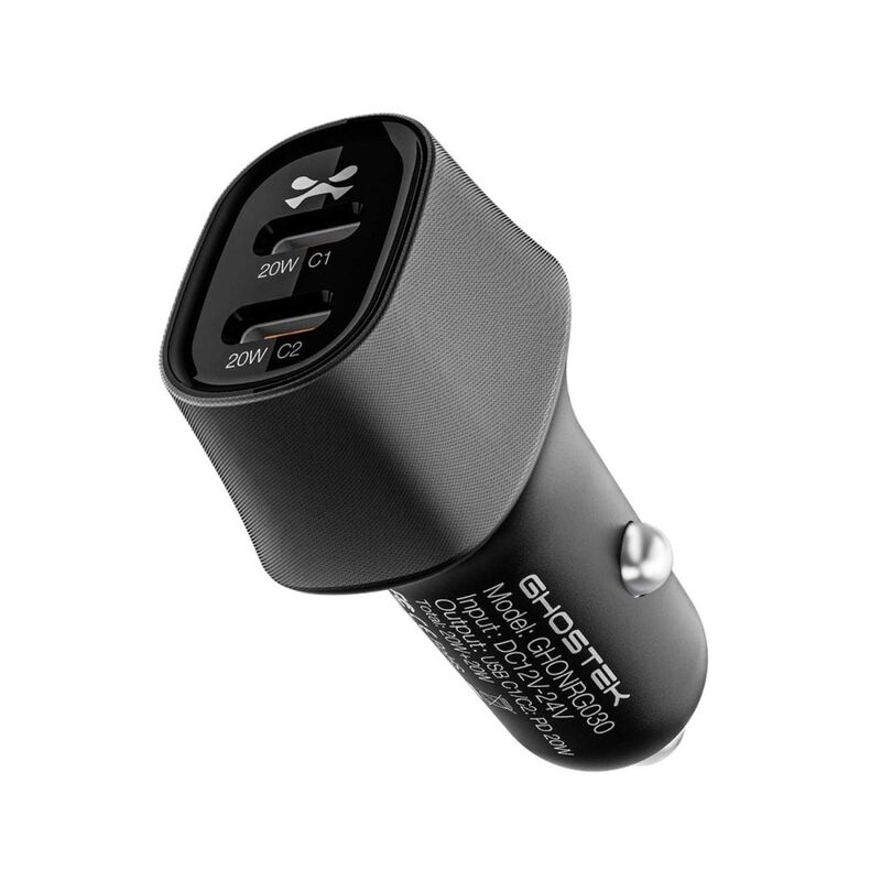 Cargador Auto Plug In Ghostek 40w Usb-c Dual Co... image number null