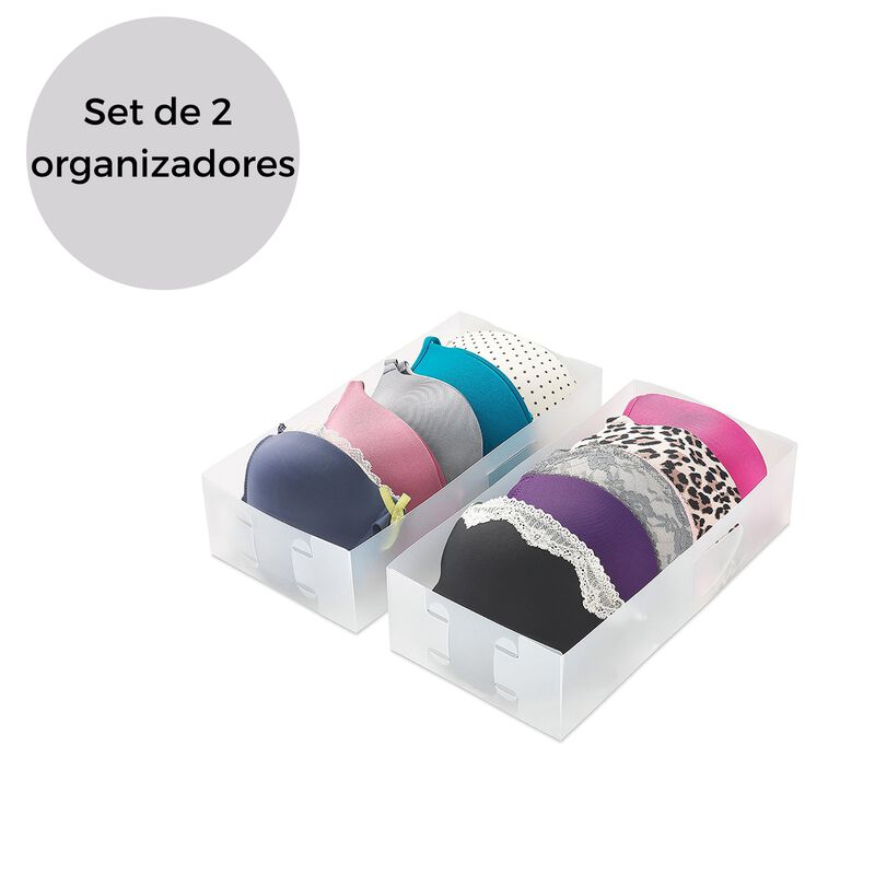 Set de 2 piezas de Organizadores para Brasieres image number null