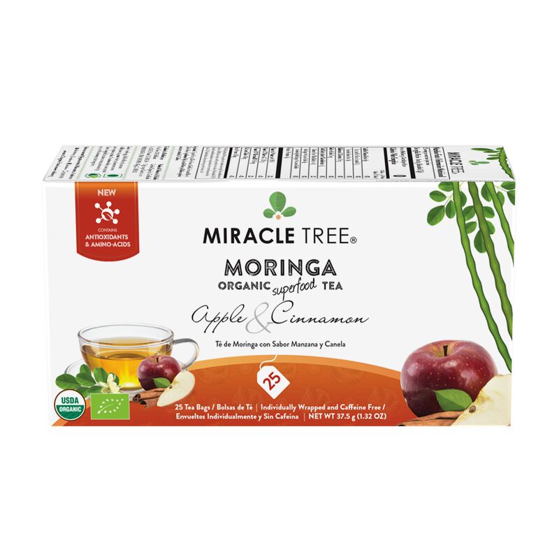 T&eacute; Miracle Tree Manzana Y Canela 3 x 25 Bolsas image number null