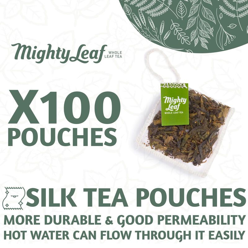 T&eacute; Mighty Leaf Green Dragon 100 Bolsas De Hoja ... image number null