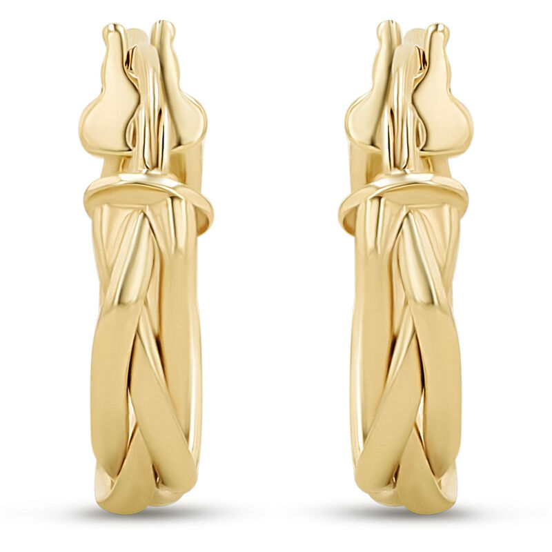 Arracadas 2Begold Amarillo (10 Mm Aprox) image number null