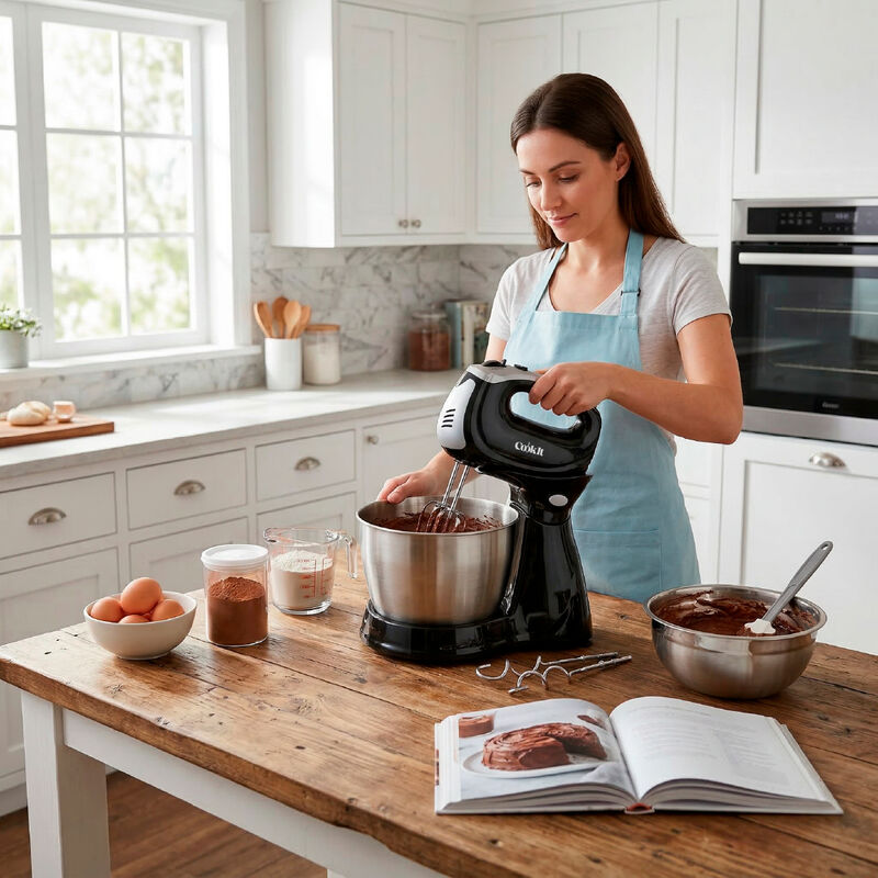 Batidora Pedestal Cookitl Chmb02 400w Turbo 3l ... image number null