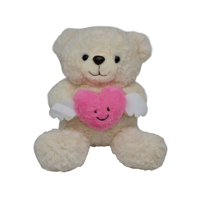 Oso De Peluche Coraz&oacute;n Con Alas Regalo San Vale... image number null