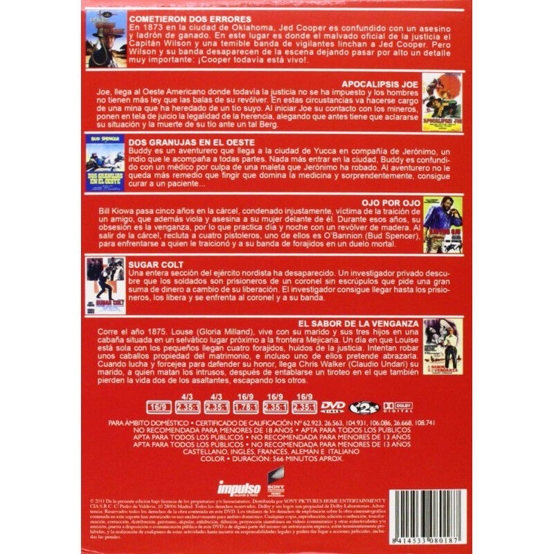 Spaguetti Western 1 -6dvd- image number null