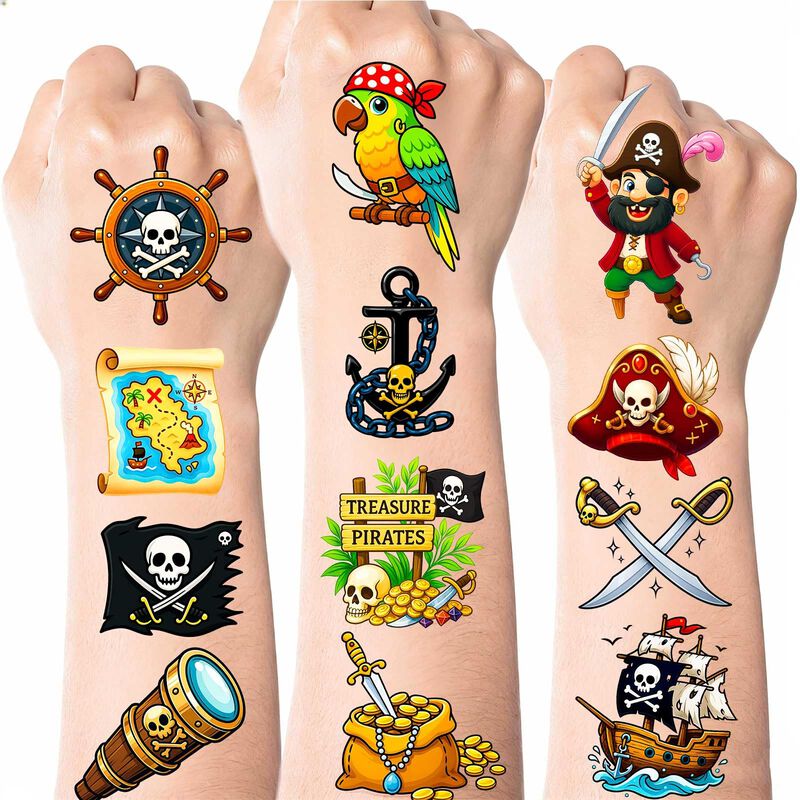 Tatuajes Temporales Ozepao 100 Piezas 5 cm Tema... image number null