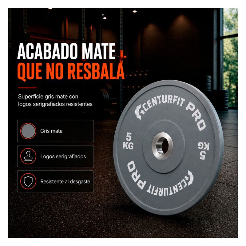 Par Discos Ol&iacute;mpicos Crossfit Bumper Nucleo Ace... image number null