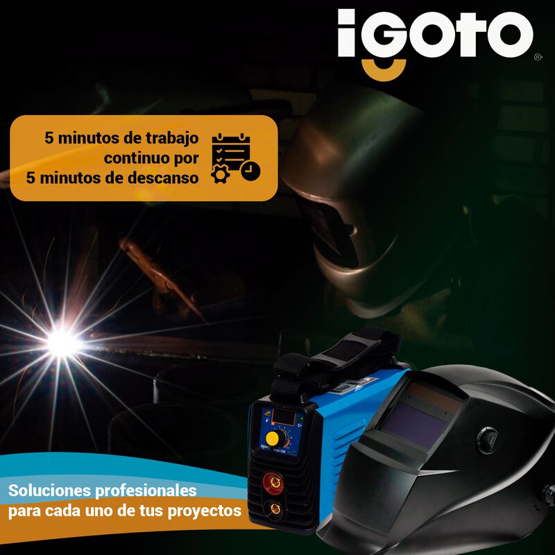 Soldadora/Inversora Microalamb 130a MINI-130 + ... image number null