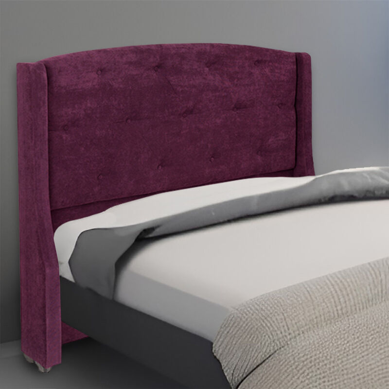 Cabecera Individual Dicasa Zefyr Morado image number null