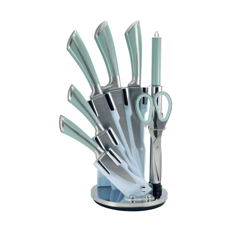 Juego De Cuchillos Perla Ks200 Jade9 9 Piezas J... image number null