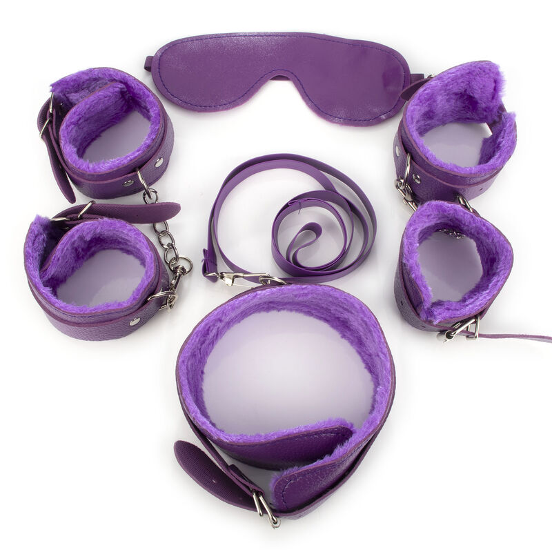 KIT SAVAGE TUTIFRUTI COLOR MORADO BDSM image number null