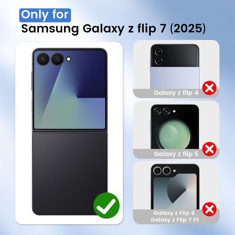 Funda Ruky para Samsung Galaxy Z Flip 7 Negra c... image number null