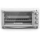Horno con Freidora B+D 8 Rebanadas extra ancho Plateado