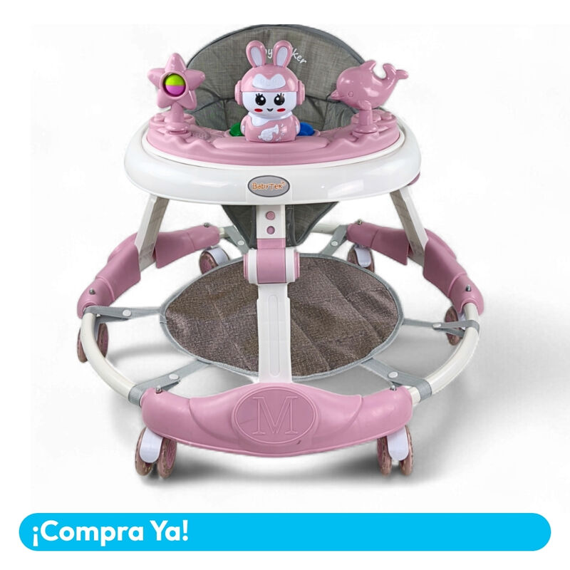 Andadera C/ Tapete Saltar&iacute;n Conejo Musical Mod.... image number null