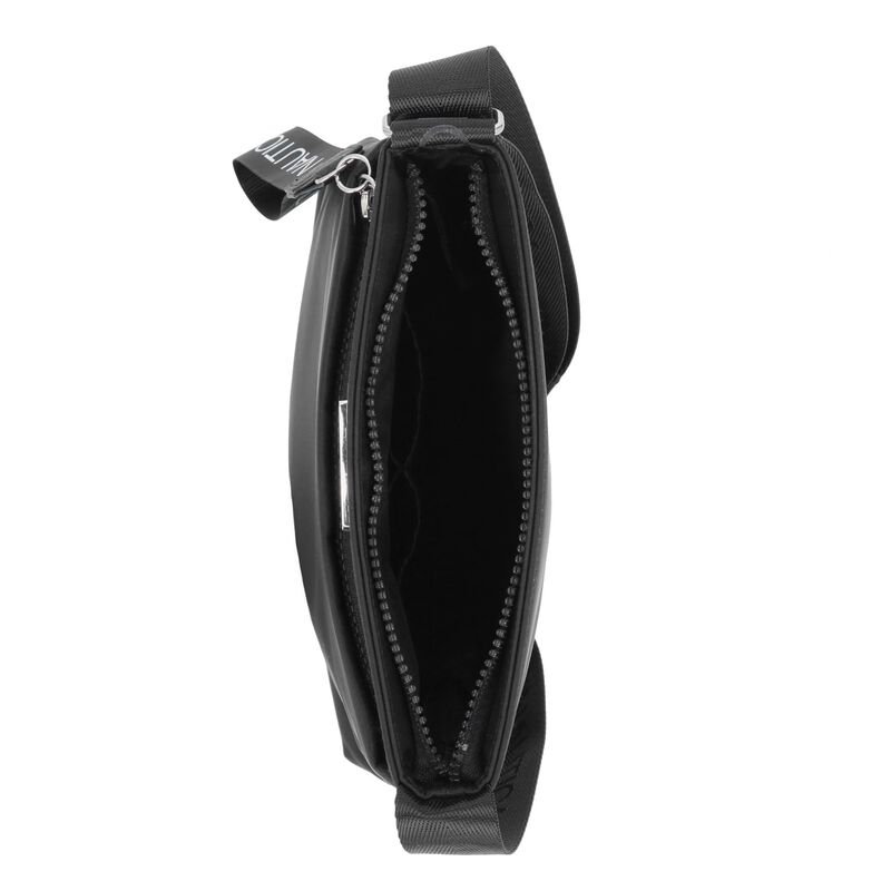 Bandolera Nautica Diver De Nylon Peque&ntilde;a Negra ... image number null
