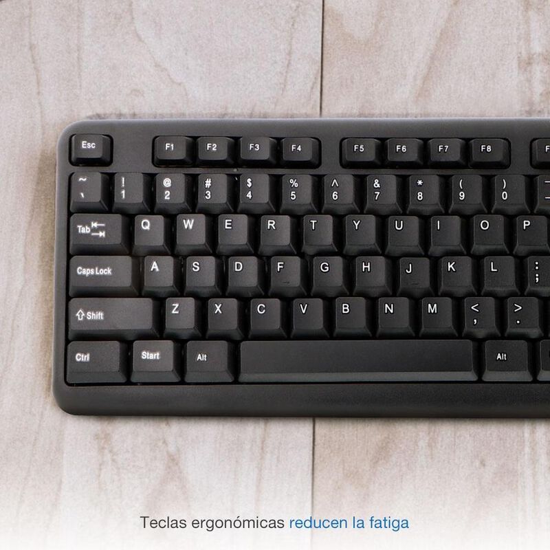 Teclado en espa&ntilde;ol Xtech XTK-092S image number null