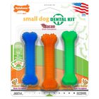 Juguete Masticable Nylabone Original Bone Flexi Para Perros X-small, Paquete De 3