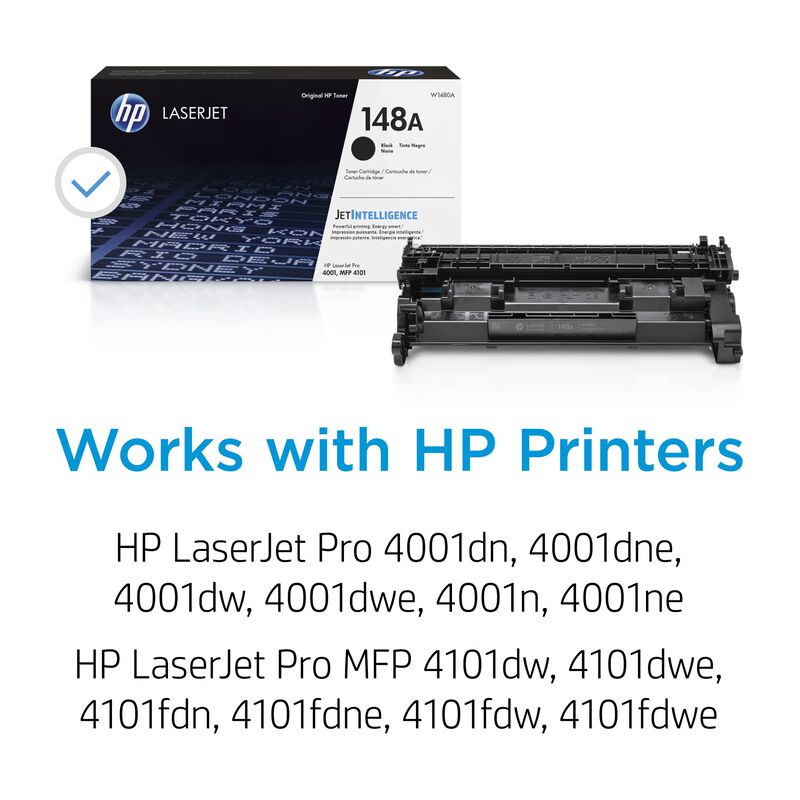 Cartucho De T&oacute;ner Hp Original 148a Black Laserj... image number null